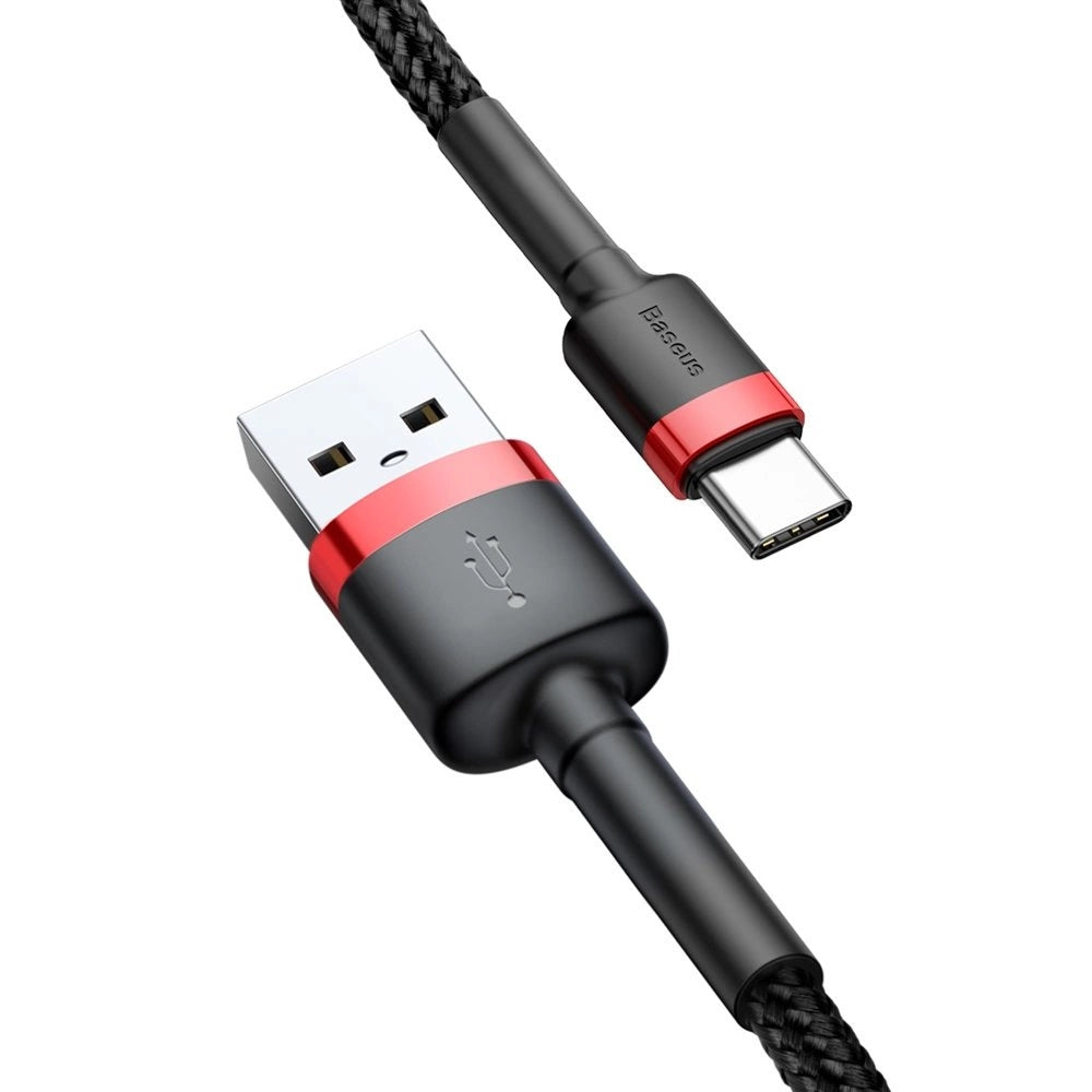 Baseus Cafule Cable wytrzymały nylonowy kabel przewód USB / USB-C QC3.0 2A – zdjęcie 7