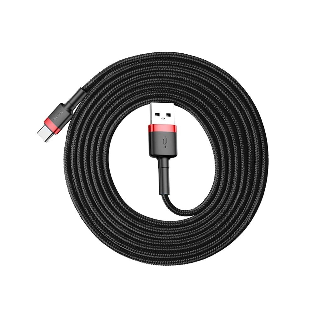 Baseus Cafule Cable wytrzymały nylonowy kabel przewód USB / USB-C QC3.0 2A – zdjęcie 8