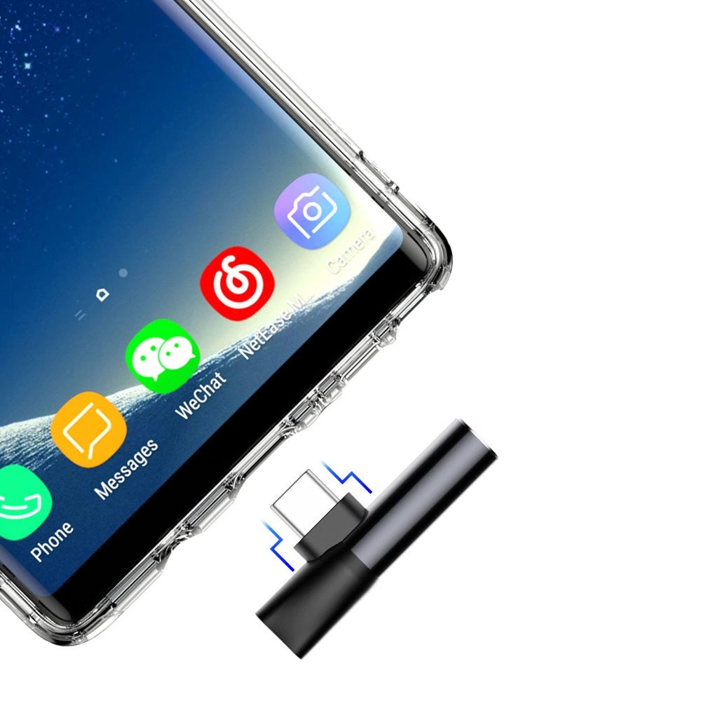 Baseus Audio na port USB-C + gniazdo słuchawkowe 3,5 mm czarny (CATL41-01)