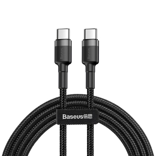 Kabel Baseus CATKLF-GG1 USB-C - USB-C PD QC 60W 3A 480Mb/s 1m