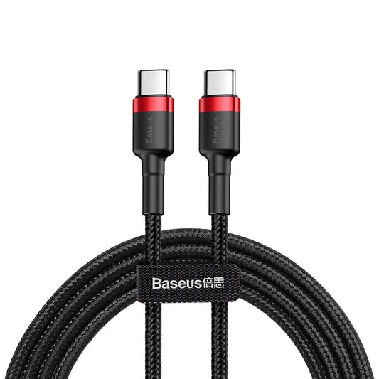 Kabel Baseus CATKLF-H91 USB-C - USB-C PD QC 60W 3A 480Mb/s 2m