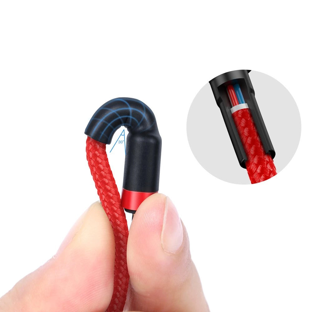 Kabel Baseus CATKLF-H91 USB-C - USB-C PD QC 60W 3A 480Mb/s 2m