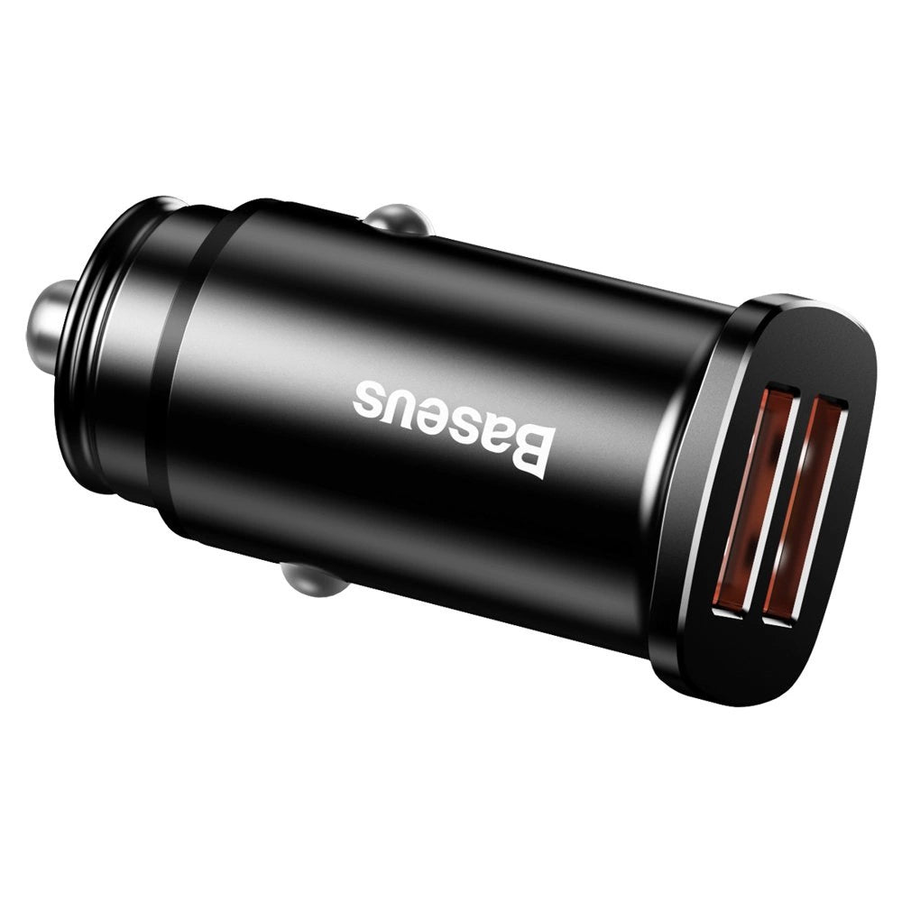Baseus Square inteligentna ładowarka samochodowa 2x USB QC3.0 Quick Charge – zdjęcie 4