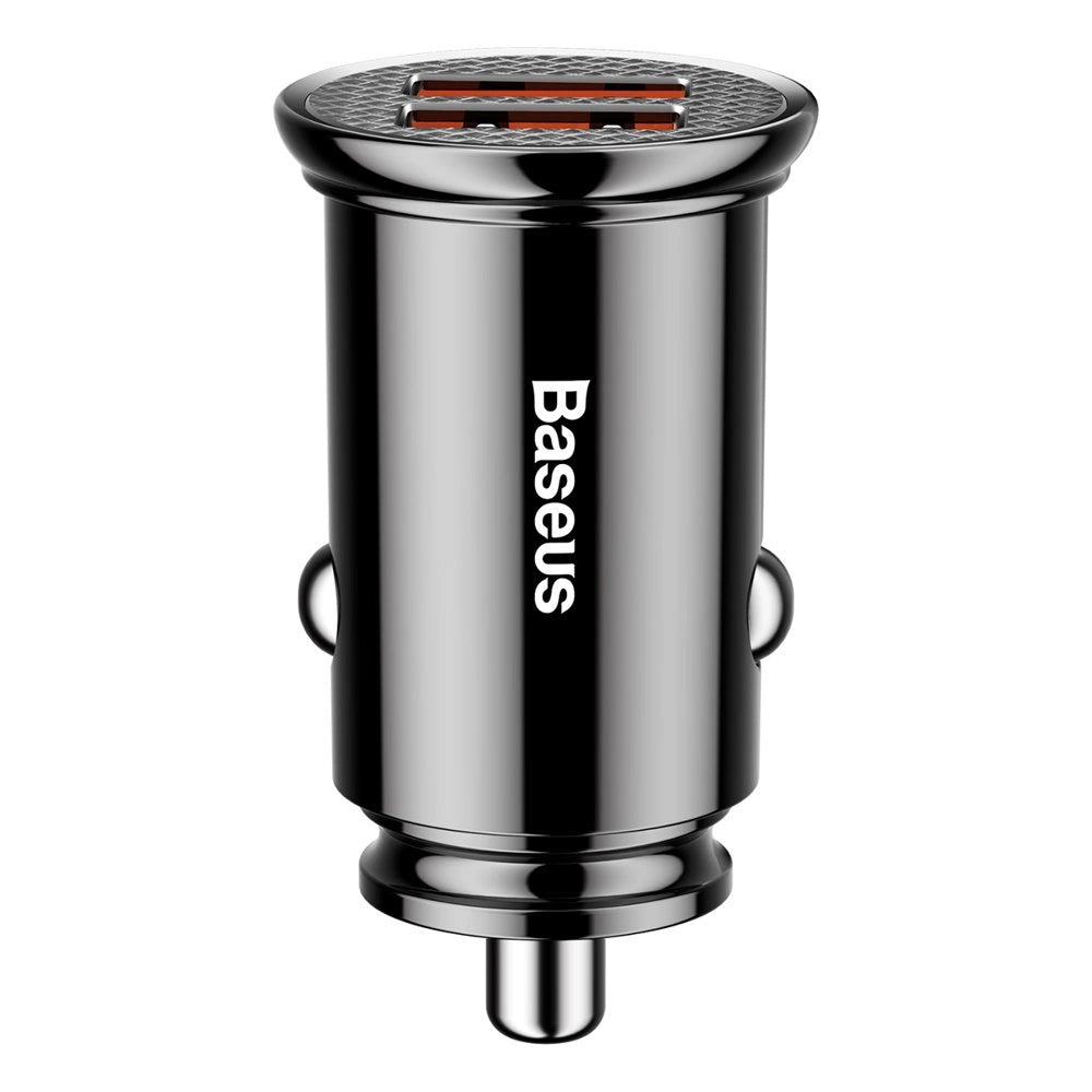 Baseus Circular inteligentna ładowarka samochodowa 2x USB QC3.0 Quick – zdjęcie 2