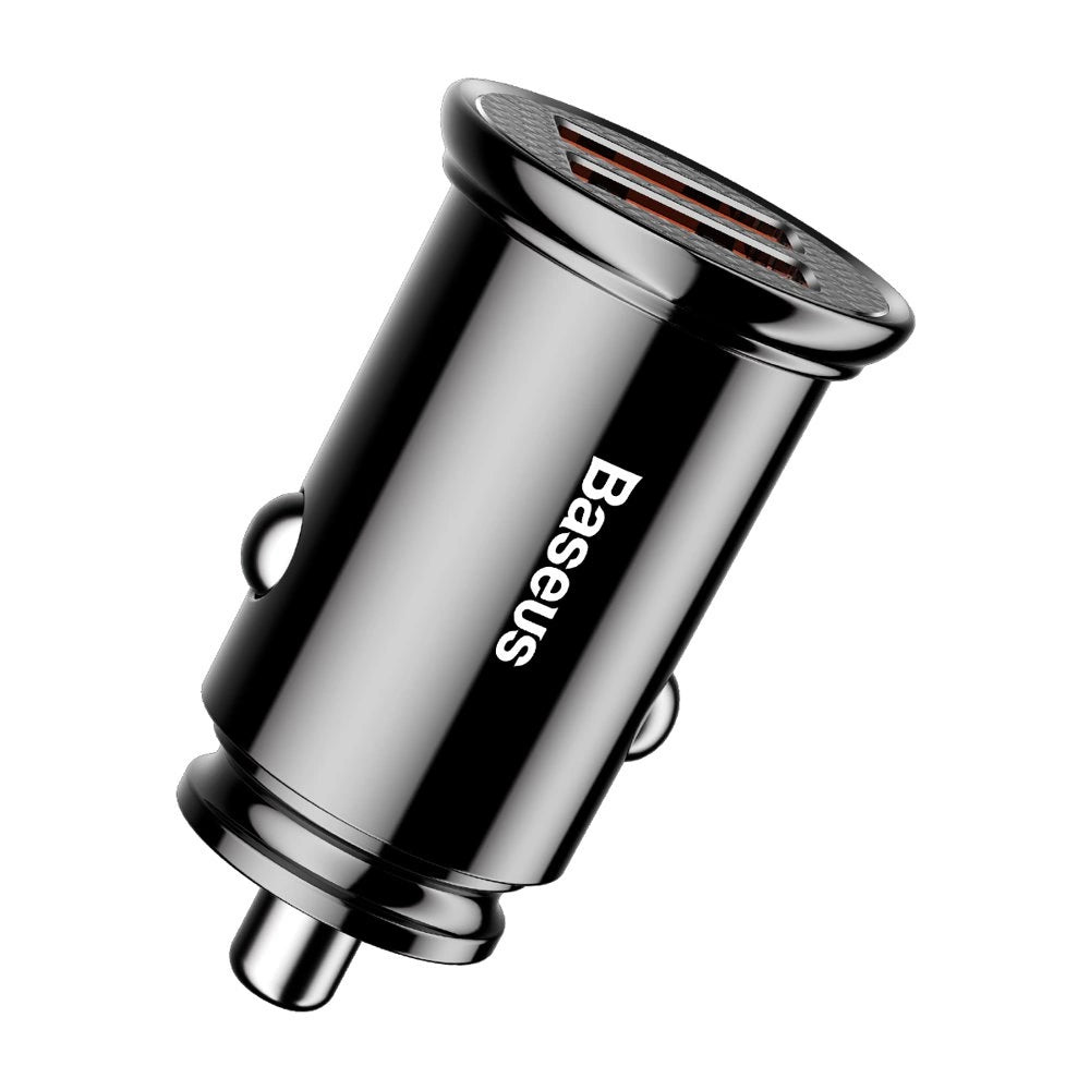 Baseus Circular inteligentna ładowarka samochodowa 2x USB QC3.0 Quick – zdjęcie 4