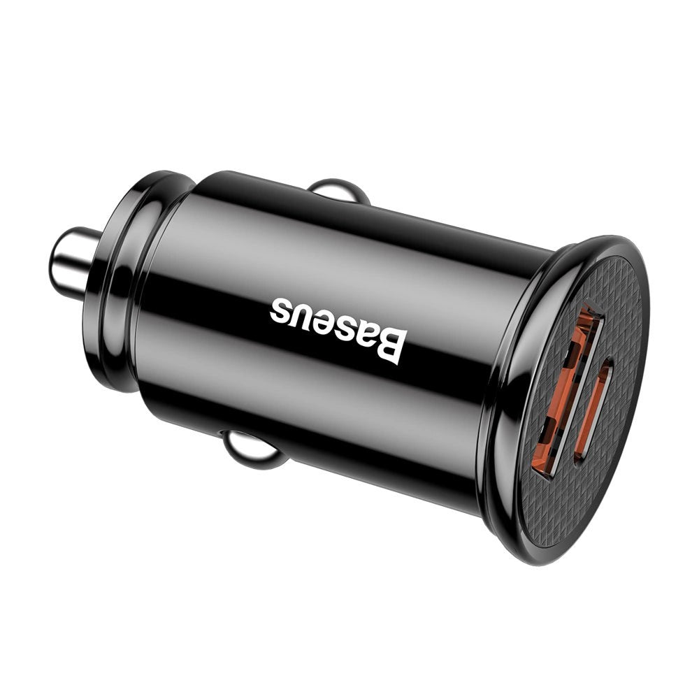 Baseus Circular PPS inteligentna ładowarka samochodowa z portami USB Quick