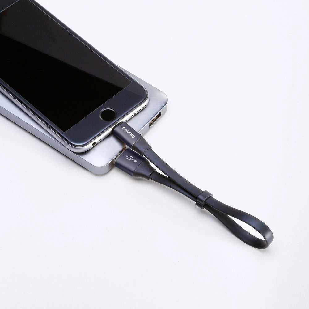 Kabel Baseus Nimble USB-A / Lightning 2A 0.23 m - czarny