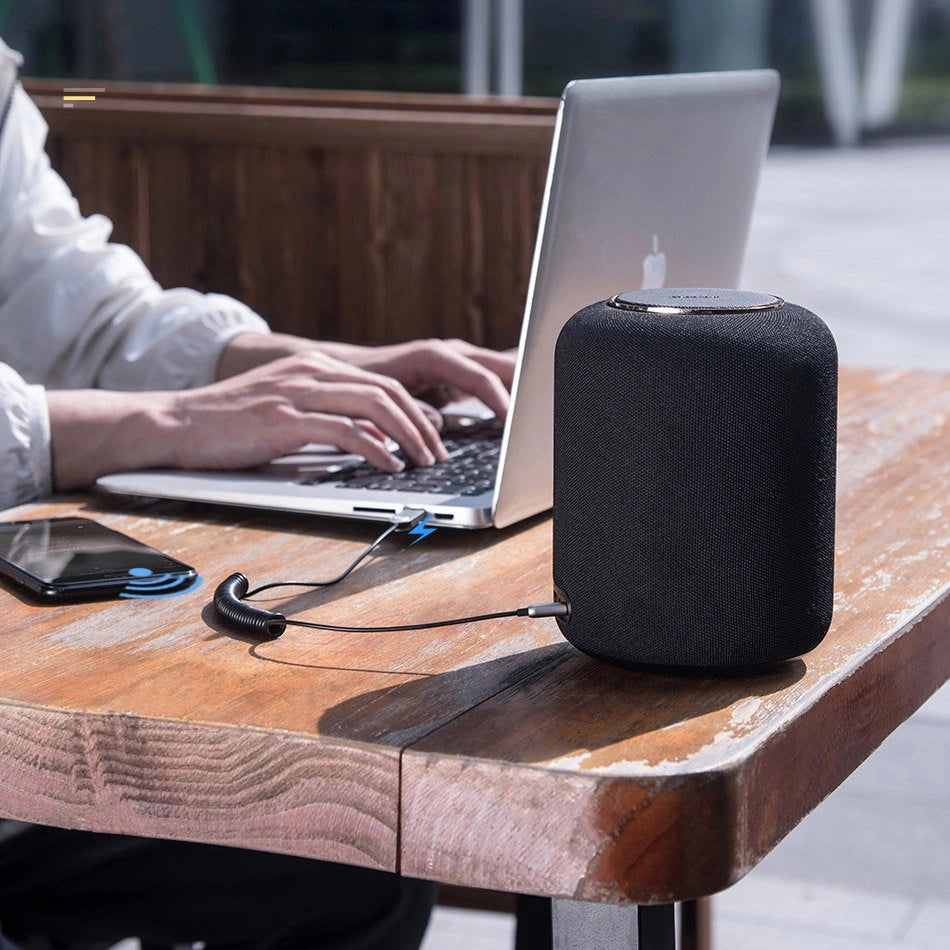 Baseus BA01 odbiornik dźwięku Bluetooth 5.0 kabel adapter audio AUX jack