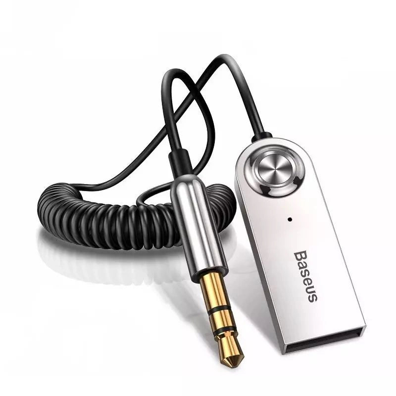Baseus BA01 odbiornik dźwięku Bluetooth 5.0 kabel adapter audio AUX jack