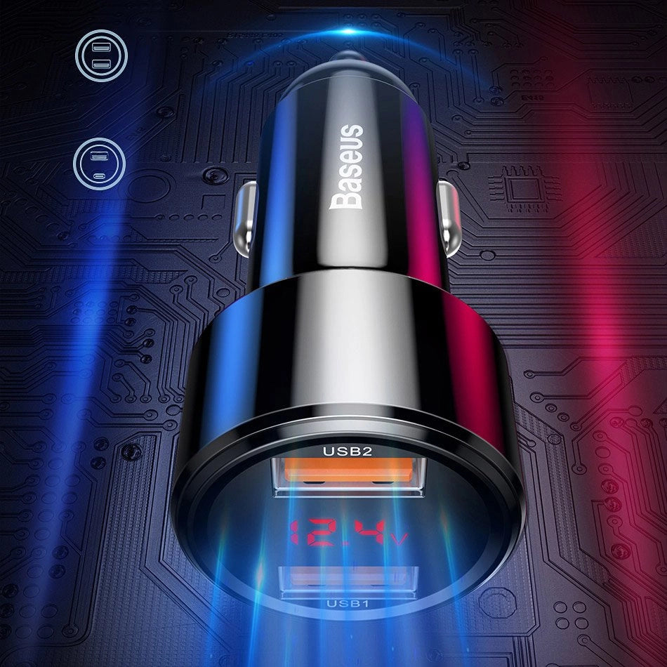 Ładowarka Baseus Magic Series PPS CCMLC20C-01 samochodowa 45W - czarna – zdjęcie 10