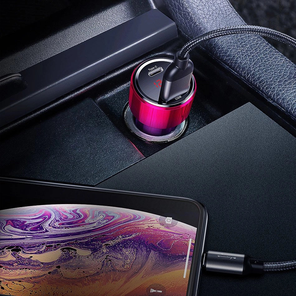Baseus Magic Series Dual QC - ładowarka samochodowa Quick Charge 3.0 2x – zdjęcie 10