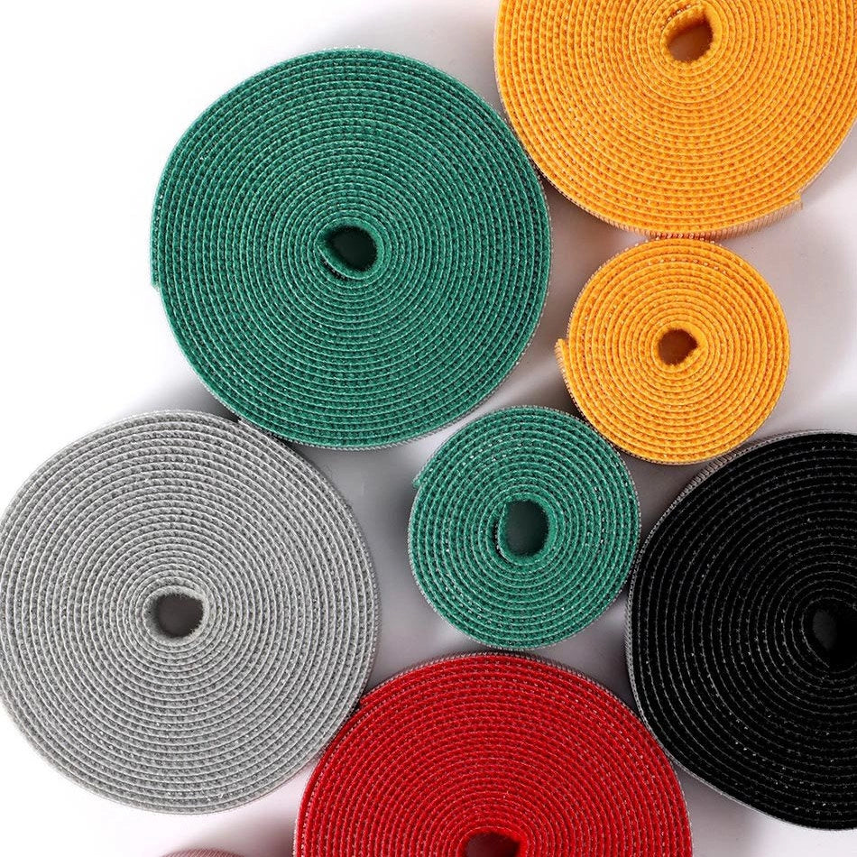 Baseus Rainbow Circle hook and loop Straps - taśma rzepowa rzep organizer