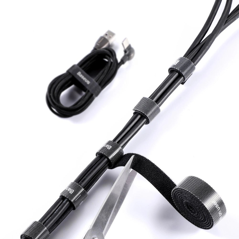 Baseus Rainbow Circle hook and loop Straps - taśma rzepowa rzep organizer