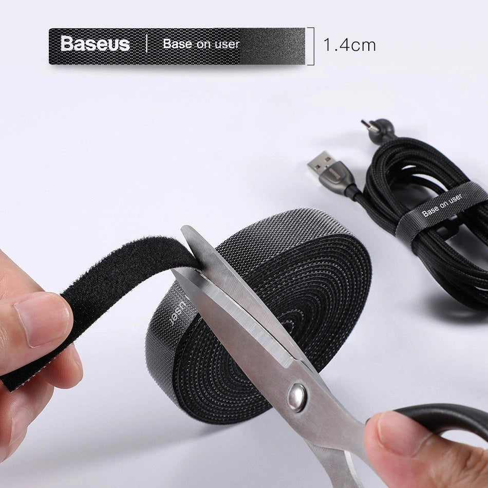 Baseus Rainbow Circle hook and loop Straps - taśma rzepowa rzep organizer – zdjęcie 16