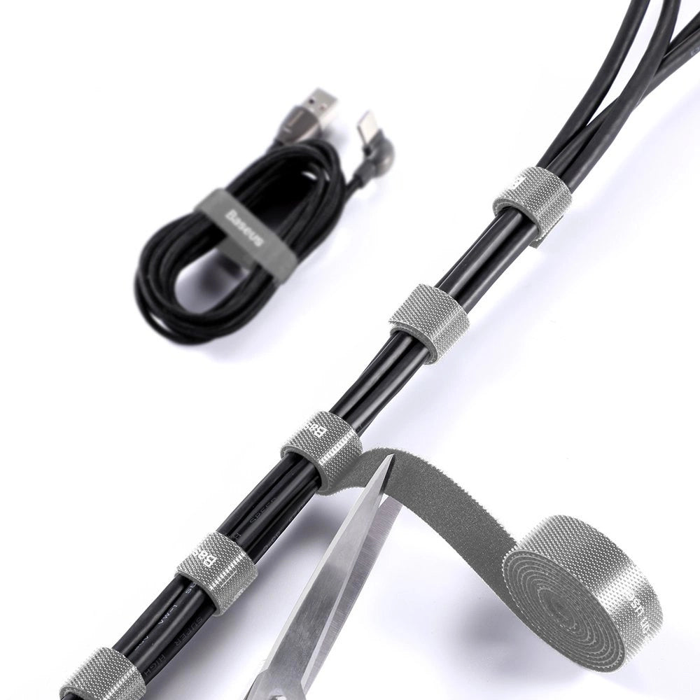 Baseus Rainbow Circle hook and loop Straps - taśma rzepowa rzep organizer – zdjęcie 7