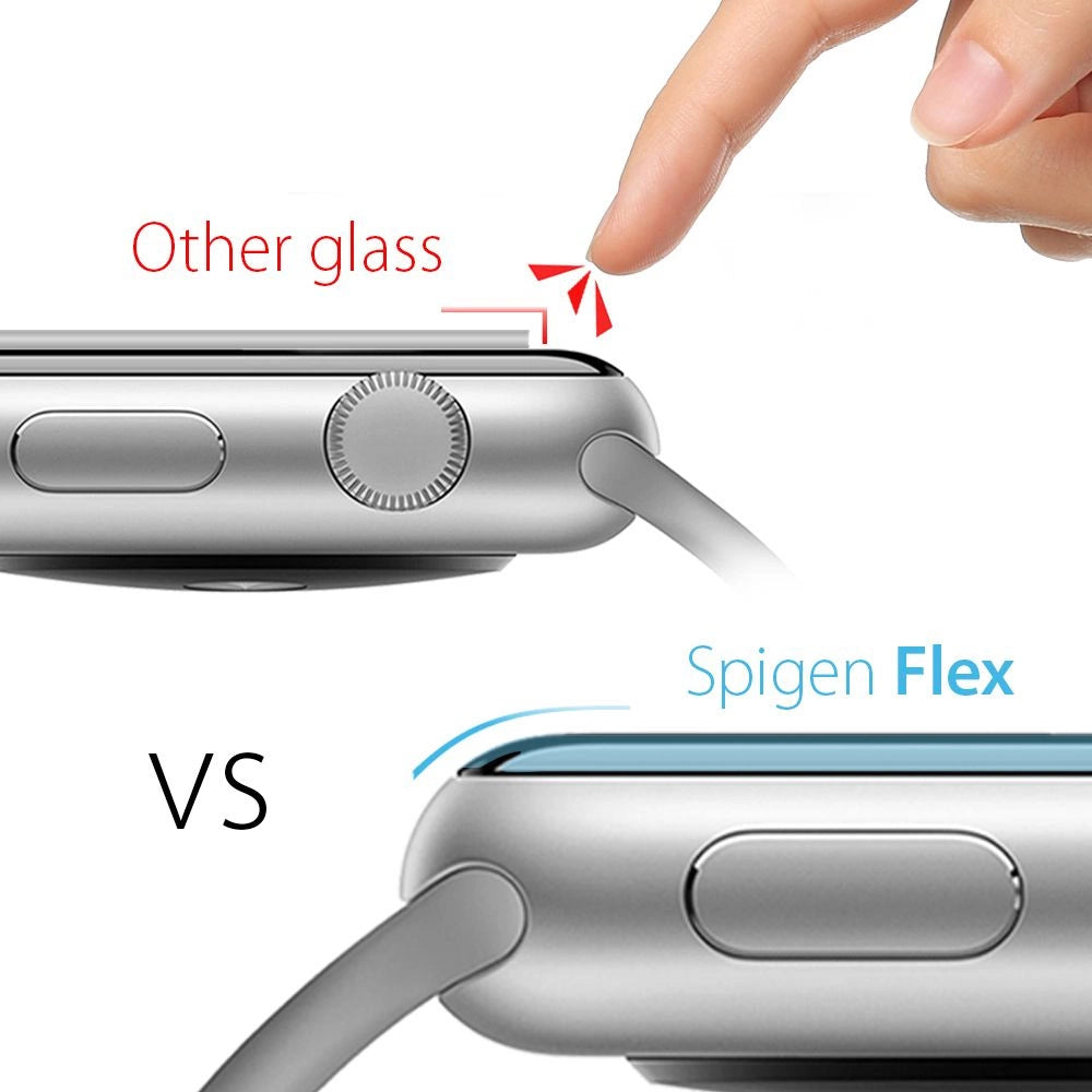 Folia ochronna Spigen Neo Flex 3-Pack na Apple Watch 40 / 41 mm – zdjęcie 12