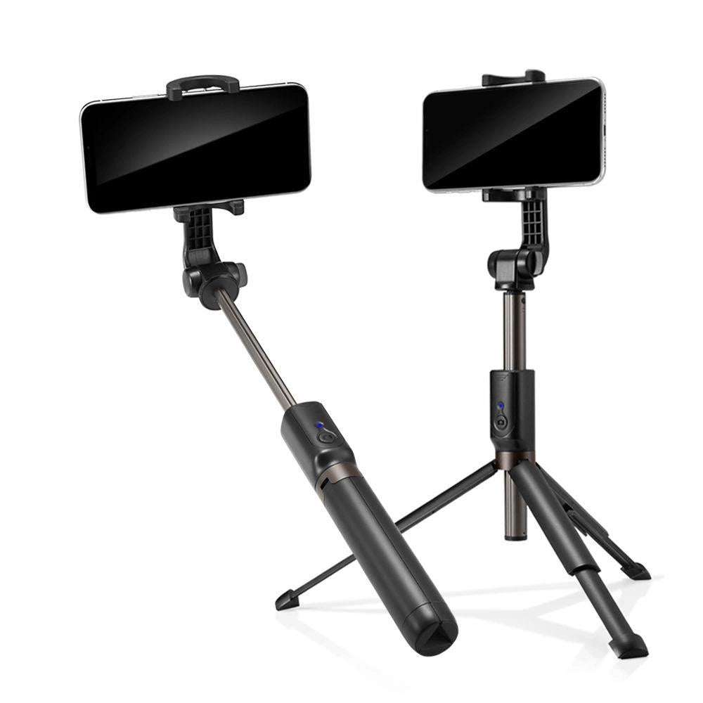 Selfie stick Spigen S540W Bluetooth z tripodem - czarny – zdjęcie 4