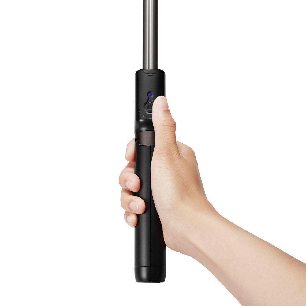 Selfie stick Spigen S540W Bluetooth z tripodem - czarny – zdjęcie 9