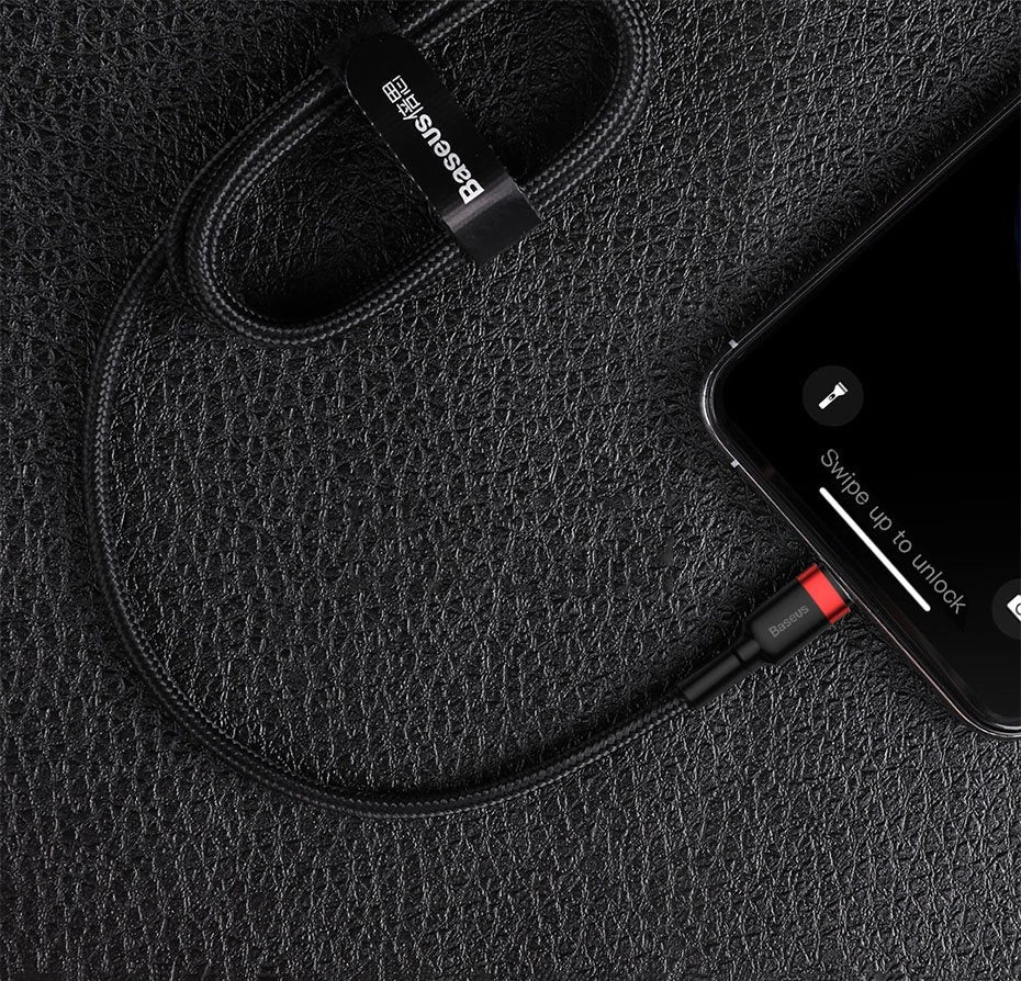 Kabel Baseus CATLKLF-G1 Lightning - USB-C PD QC 18W 480Mb/s 1m