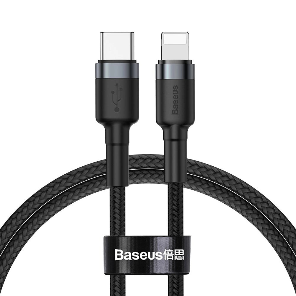 Kabel Baseus CATLKLF-G1 Lightning - USB-C PD QC 18W 480Mb/s 1m