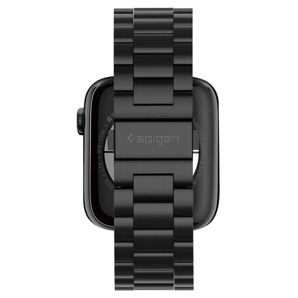 Pasek Spigen Modern Fit Band na Apple Watch 42 / 44 / 45 / 49 mm - czarny – zdjęcie 2