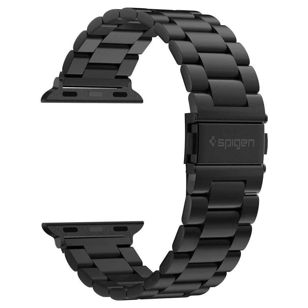 Pasek Spigen Modern Fit Band na Apple Watch 42 / 44 / 45 / 49 mm - czarny – zdjęcie 3