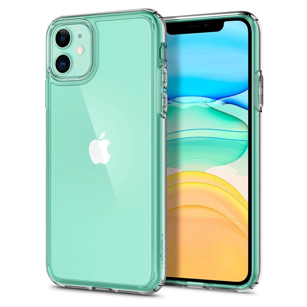 Etui Spigen Ultra Hybrid na iPhone 11 - przezroczyste – zdjęcie 11