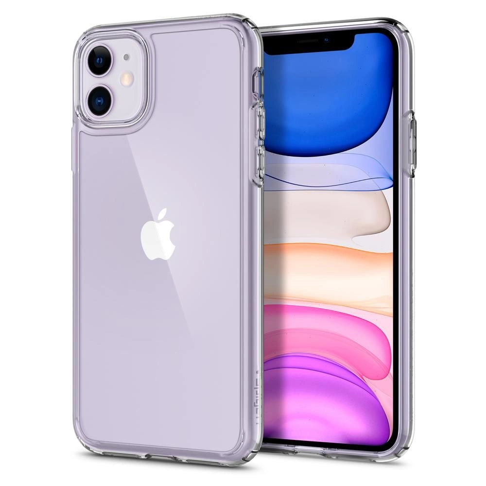 Etui Spigen Ultra Hybrid na iPhone 11 - przezroczyste – zdjęcie 12
