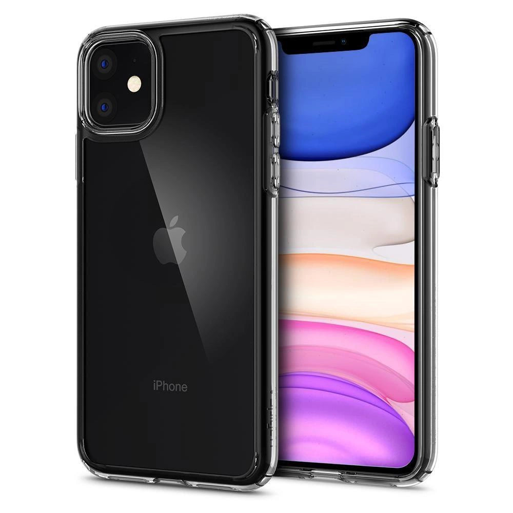 Etui Spigen Ultra Hybrid na iPhone 11 - przezroczyste – zdjęcie 3
