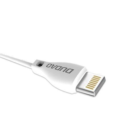 Dudao przewód kabel USB / Lightning 2.4A 1m biały (L4L 1m white) – zdjęcie 2