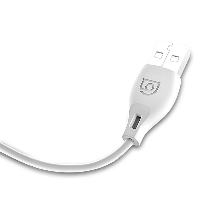 Dudao przewód kabel USB / Lightning 2.4A 1m biały (L4L 1m white) – zdjęcie 4