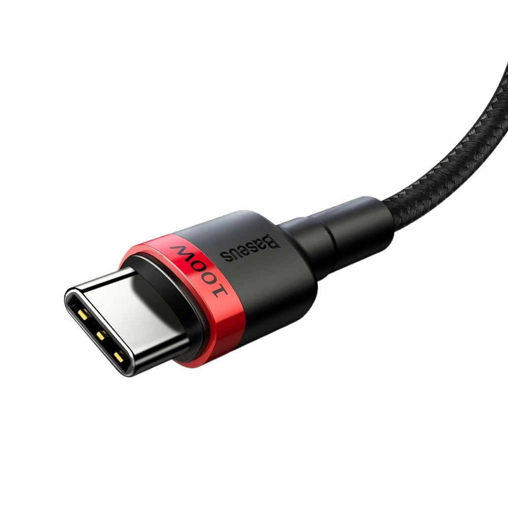 Kabel Baseus CATKLF-AL91 USB-C - USB-C PD QC 100W 5A 480Mb/s 2m – zdjęcie 3
