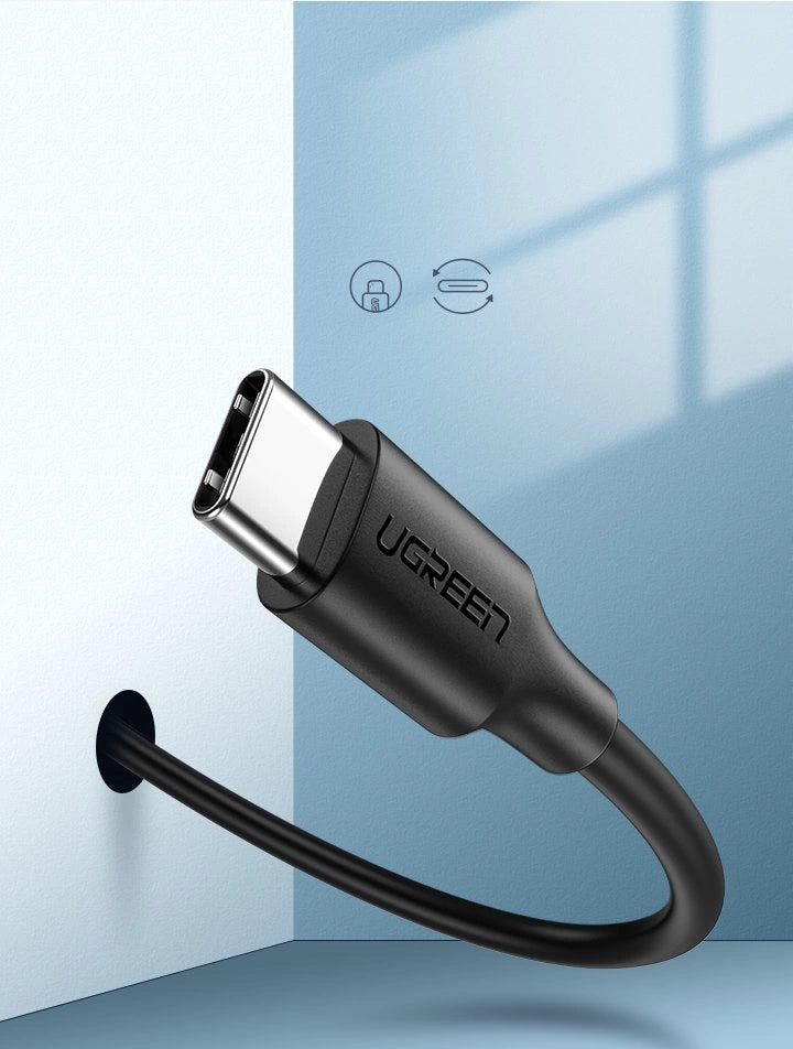 Kabel Ugreen US287 60115 USB-A / USB-C 2A 0.5m - czarny – zdjęcie 4