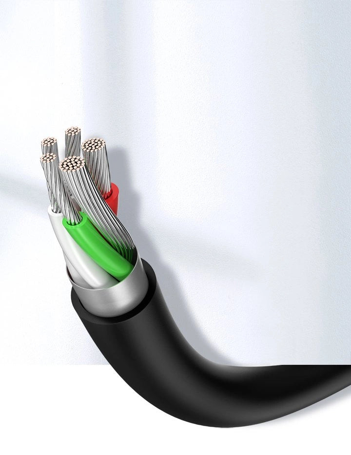 Kabel Ugreen US287 60115 USB-A / USB-C 2A 0.5m - czarny – zdjęcie 8