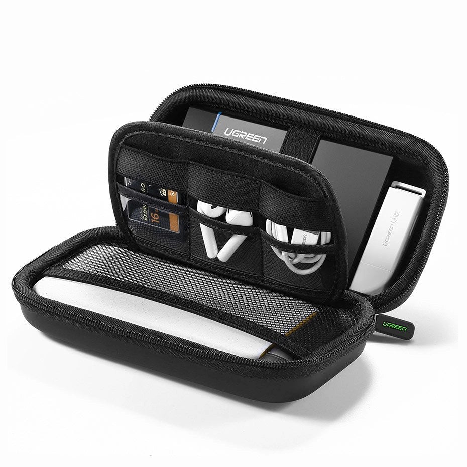 Ugreen etui pudełko na dysk twardy HDD i akcesoria 16,5 x 9,5 x 4,5 cm