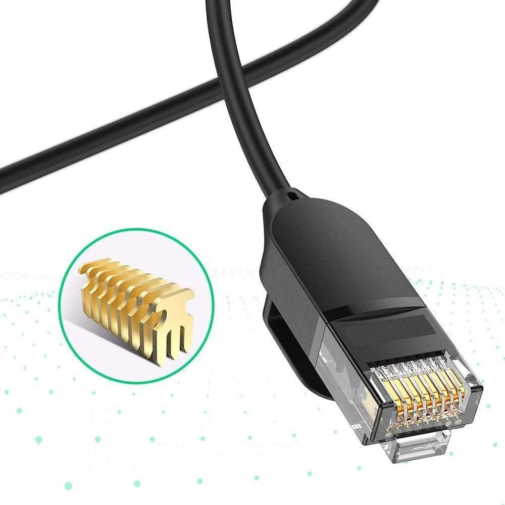 Kabel Ugreen NW122 70654 sieciowy Ethernet do 10Gb/s 5 m - czarny – zdjęcie 15