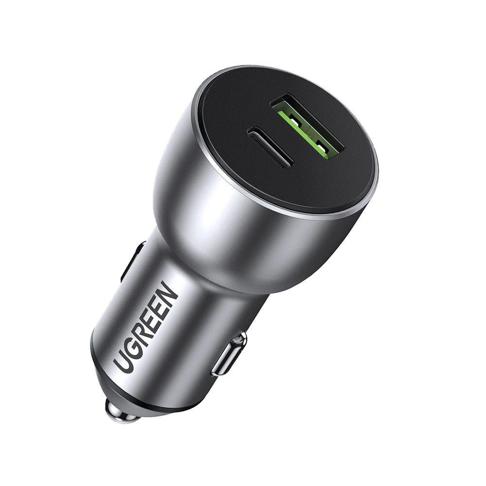 Ugreen ładowarka samochodowa USB / USB Typ C Quick Charge 3.0 Power