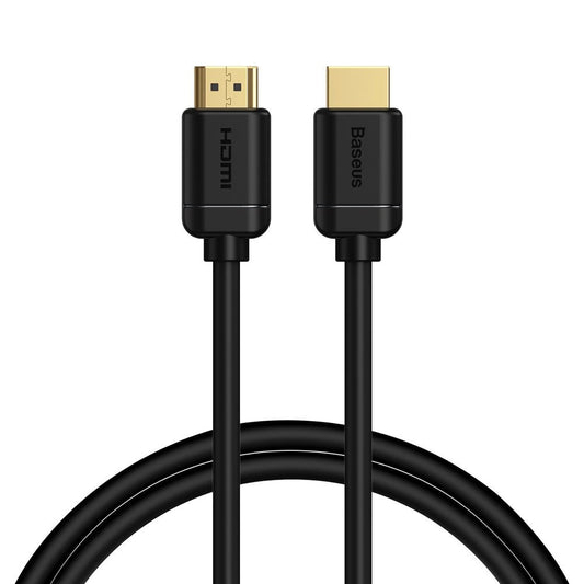Baseus kabel przewód HDMI 2.0 4K 60 Hz 3D HDR 18 Gbps 1 m czarny