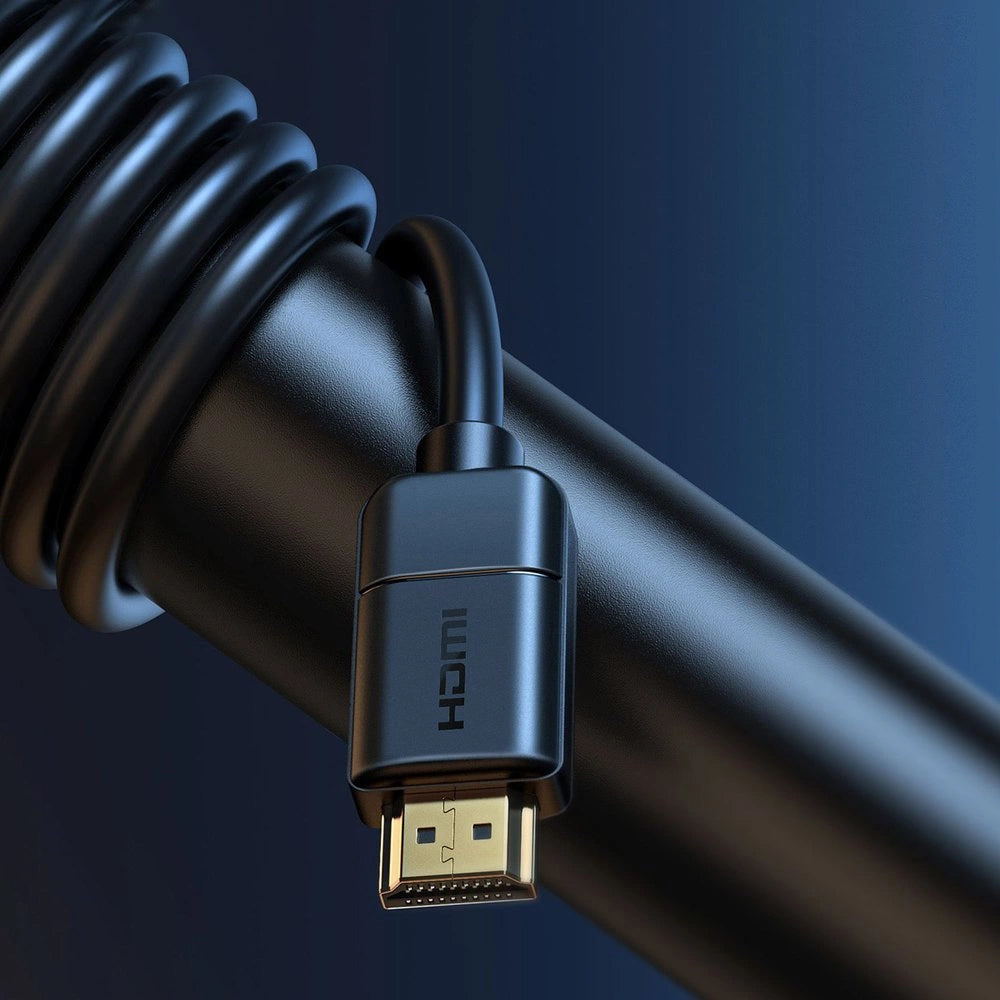 Baseus kabel przewód HDMI 2.0 4K 60 Hz 3D HDR 18 Gbps 3 m czarny