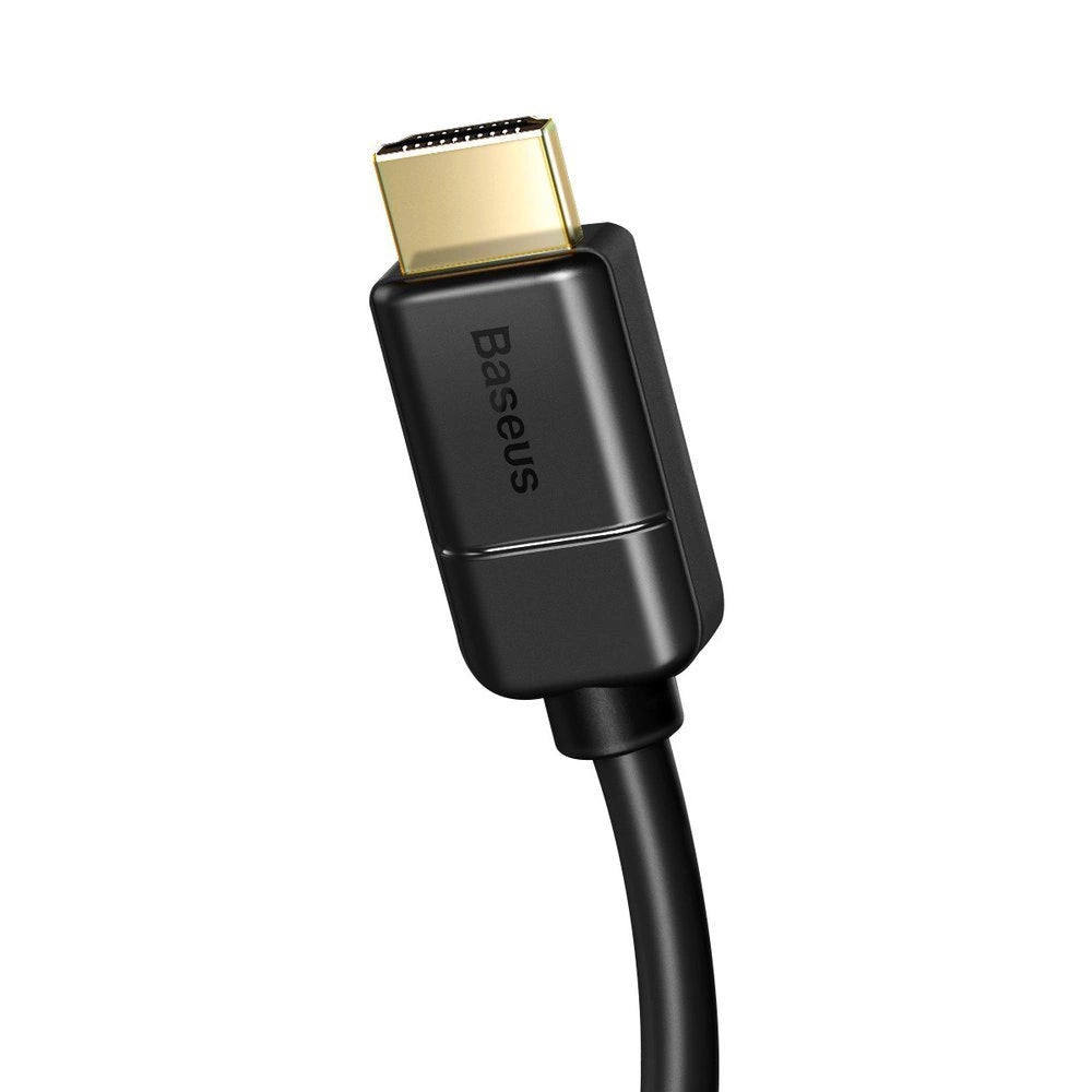 Baseus kabel przewód HDMI 2.0 4K 60 Hz 3D HDR 18 Gbps 3 m czarny