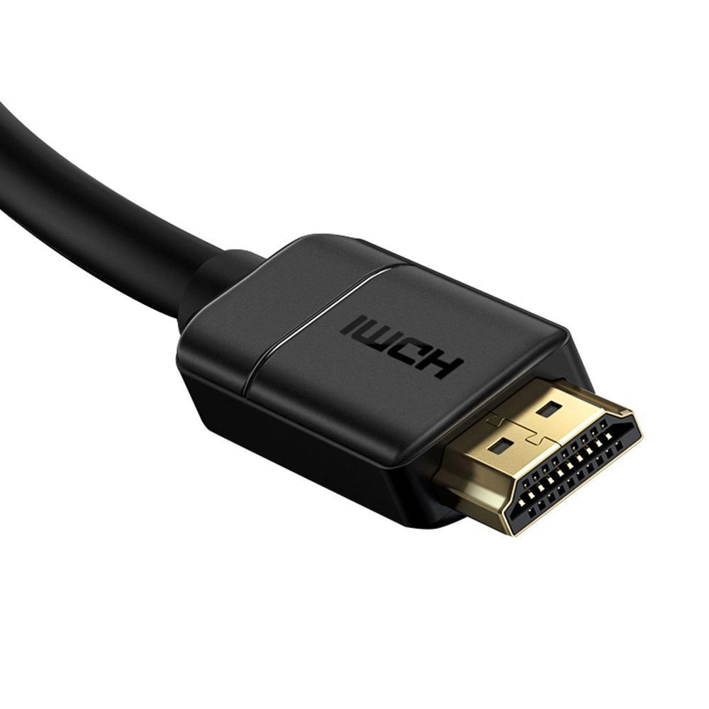 Baseus kabel przewód HDMI 2.0 4K 60 Hz 3D HDR 18 Gbps 3 m czarny