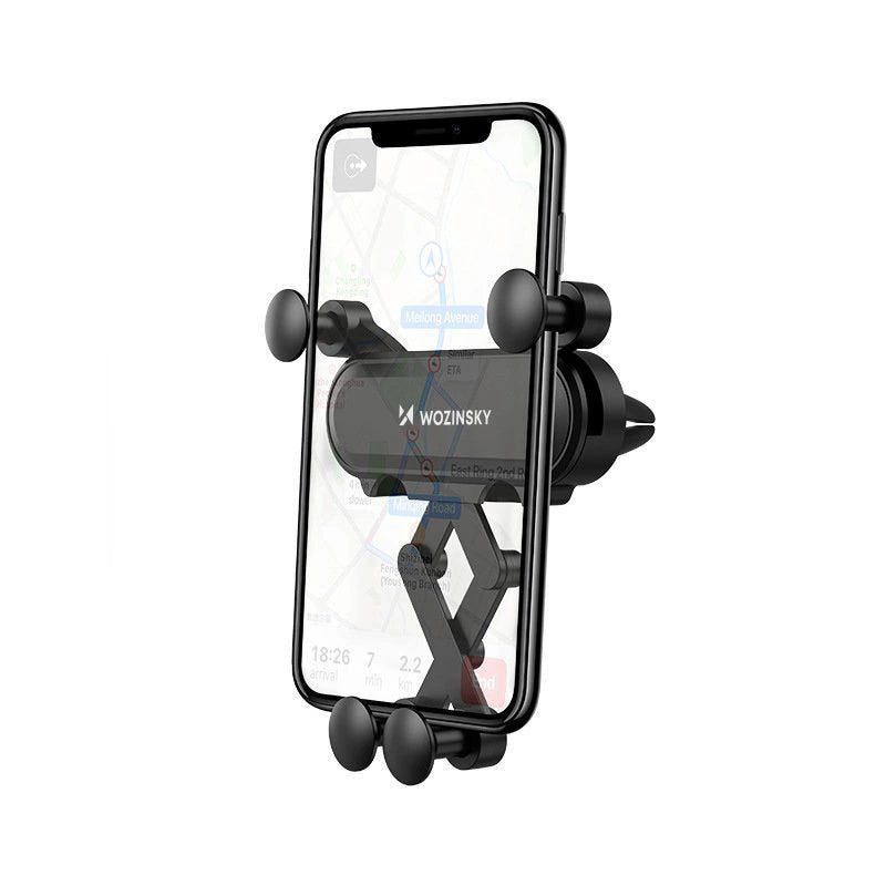Wozinsky uchwyt na telefon do na kratkę wentylacyjną czarny (WCH-05) – zdjęcie 7