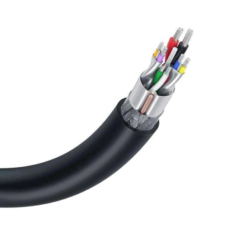 Ugreen kabel przewód USB 2.0 (męski) - USB 2.0 (męski) 0,5 m czarny (US128