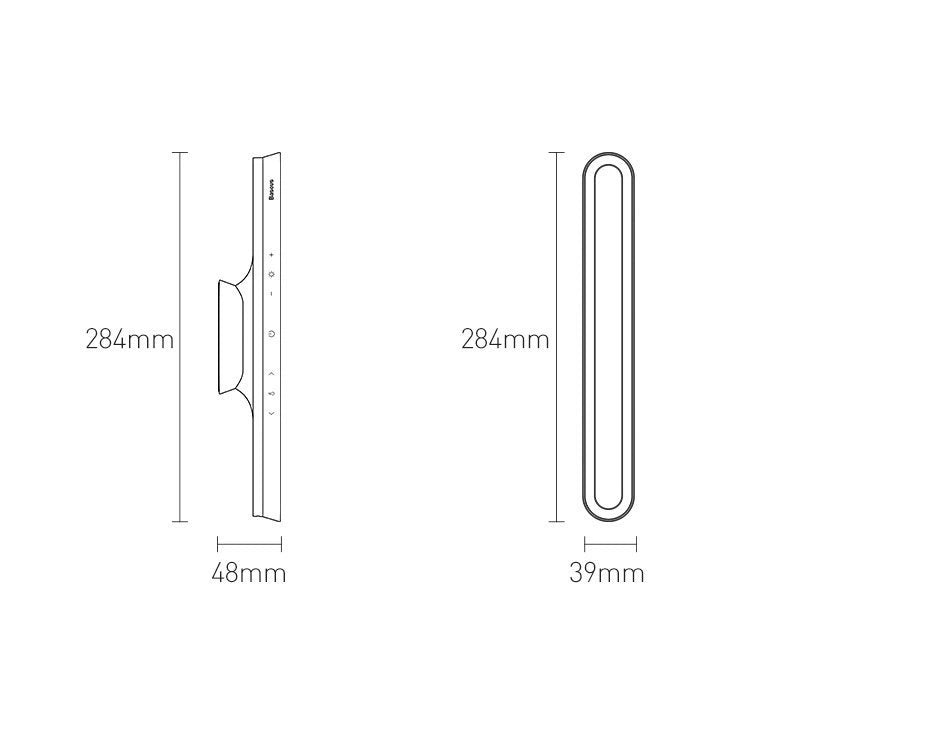 Baseus magnetyczna lampka nocna LED do domu kuchni pokoju biały (DGXC-02) – zdjęcie 16