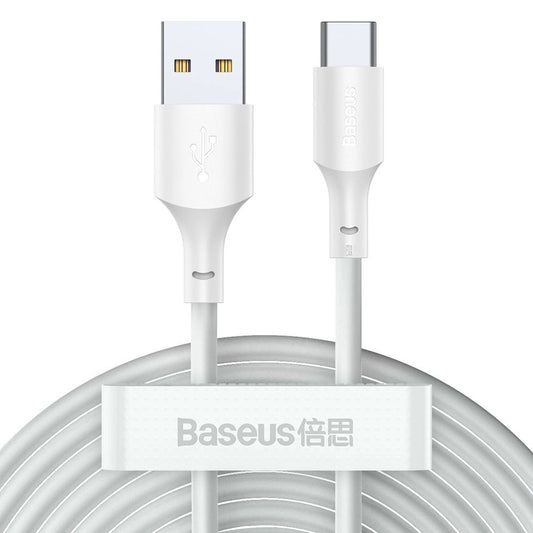 Baseus 2x kabel USB-A - USB Typ C szybkie ładowanie Quick Charge 40 W 5 A