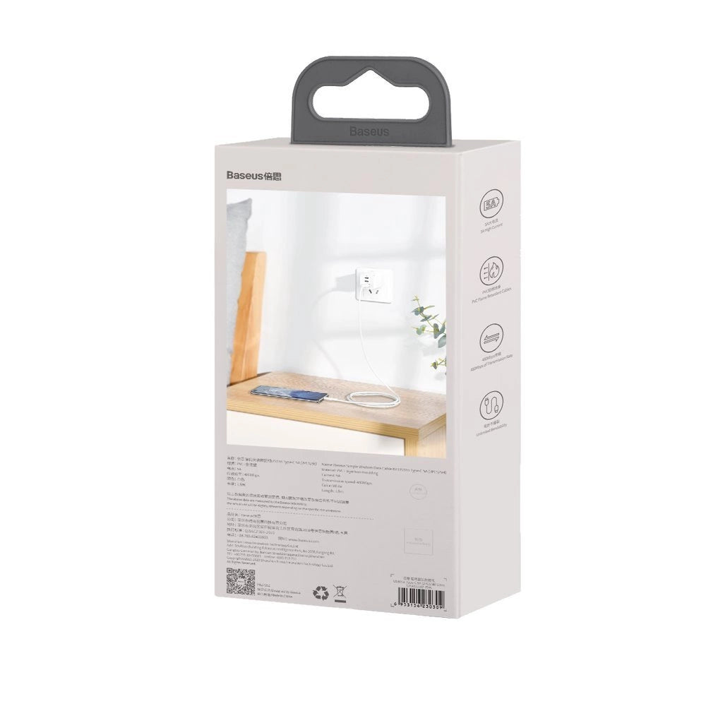 Baseus 2x kabel USB-A - USB Typ C szybkie ładowanie Quick Charge 40 W 5 A – zdjęcie 12