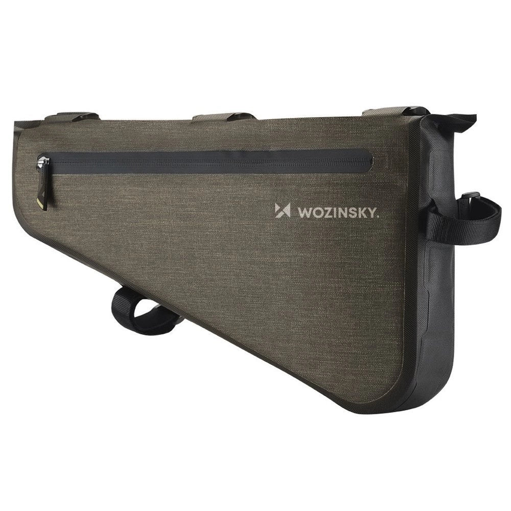 Wozinsky torba rowerowa na ramę roweru 3.5 l szara (WBB15BK) – zdjęcie 4