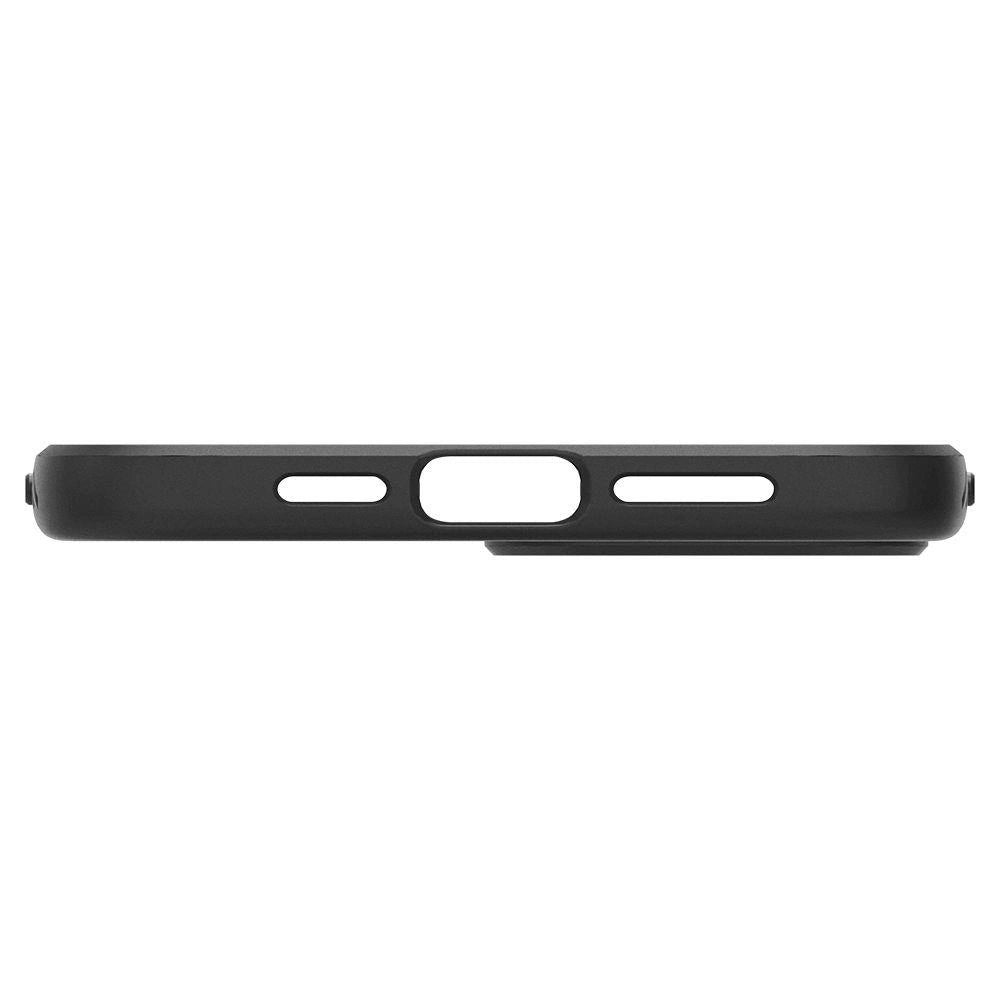 Etui Spigen Liquid Air na iPhone 12 / iPhone 12 Pro - czarny mat – zdjęcie 6
