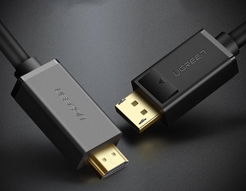 Ugreen jednokierunkowy na HDMI 4K 30 Hz 32 AWG 1,5 m czarny (DP101 10239)
