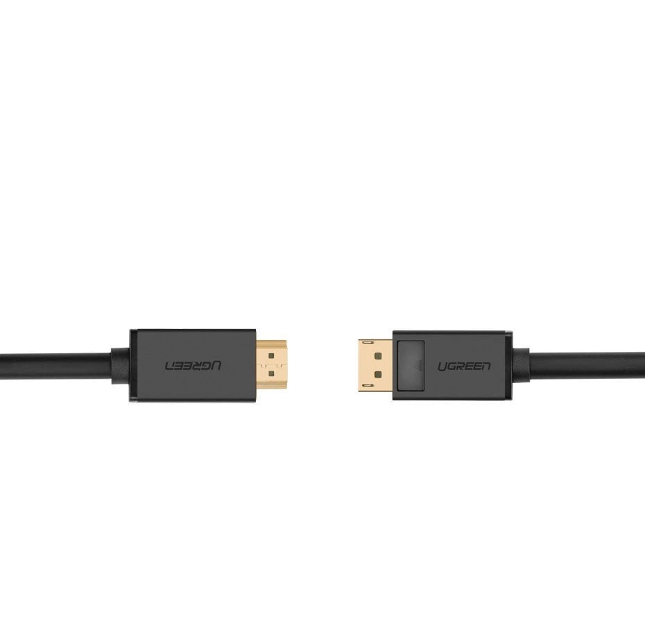 Ugreen jednokierunkowy na HDMI 4K 30 Hz 32 AWG 1,5 m czarny (DP101 10239)
